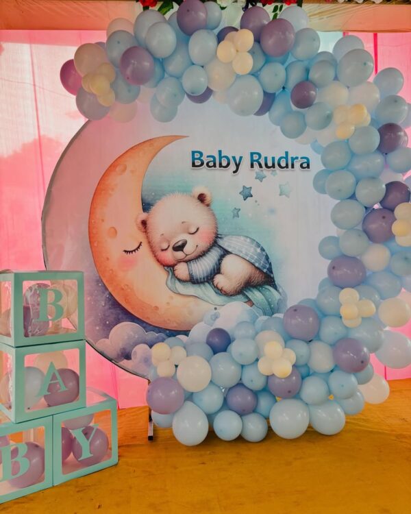 Baby Welcome Backdrop Decors